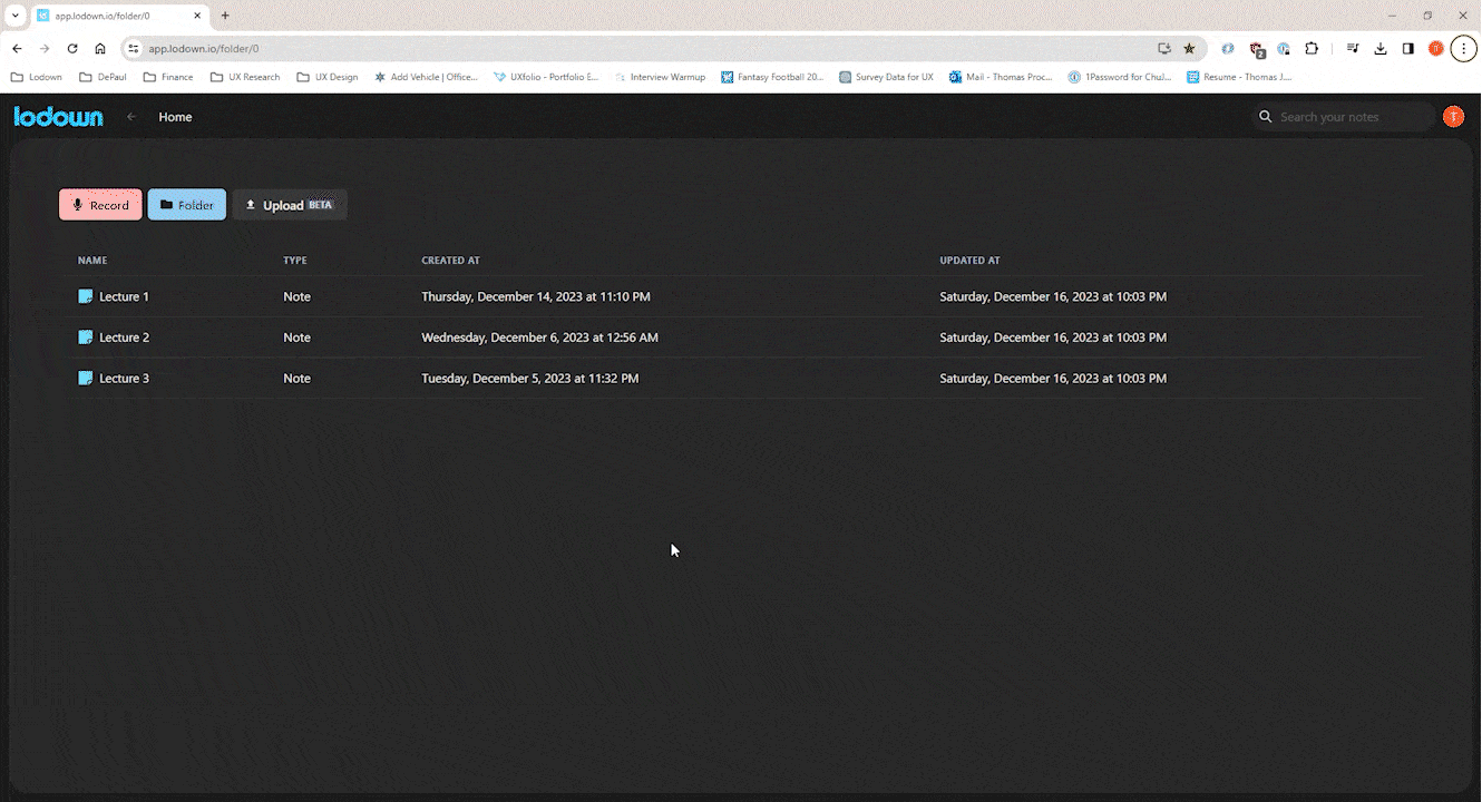 Animation showing video upload process